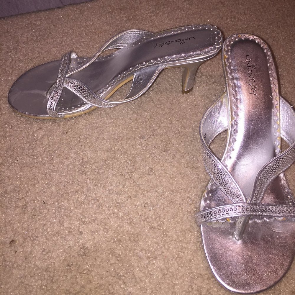Silver heels